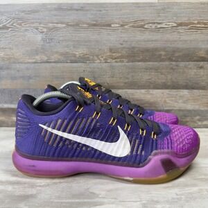Nike Kobe X 10 Elite Low Men's Size 8 Opening Night Purple Sneakers 747212-515